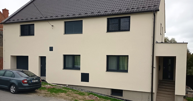 Report z realizace zateplení fasády RD bílým polystyrenem | Tršice - Zákřov