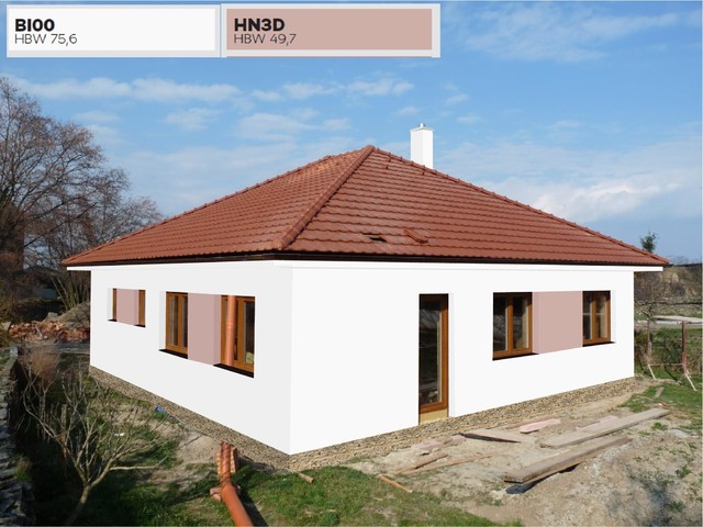 Obrázek 3 pro referenci Grafický návrh fasády novostavby RD s betonovým obkladem STEGU