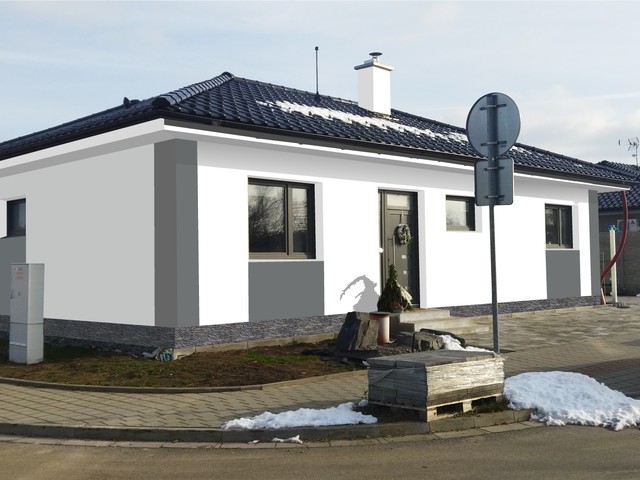 Obrázek 4 pro referenci Grafický návrh fasády domu s fasádním obkladem STEGU