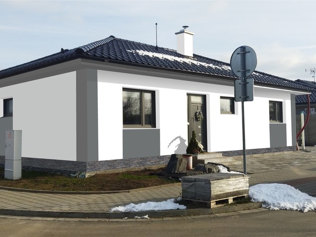 Obrázek 5 pro referenci Grafický návrh fasády domu s fasádním obkladem STEGU