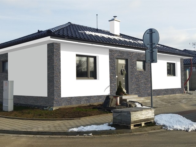 Obrázek 6 pro referenci Grafický návrh fasády domu s fasádním obkladem STEGU
