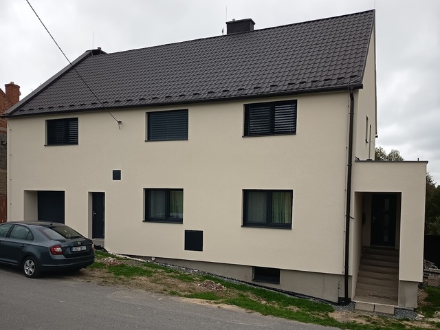 Obrázek 4 pro referenci Zateplení fasády RD bílým polystyrenem Horní Újezd | STAVBA 242009